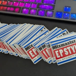 DJ E P Stylez Sticker